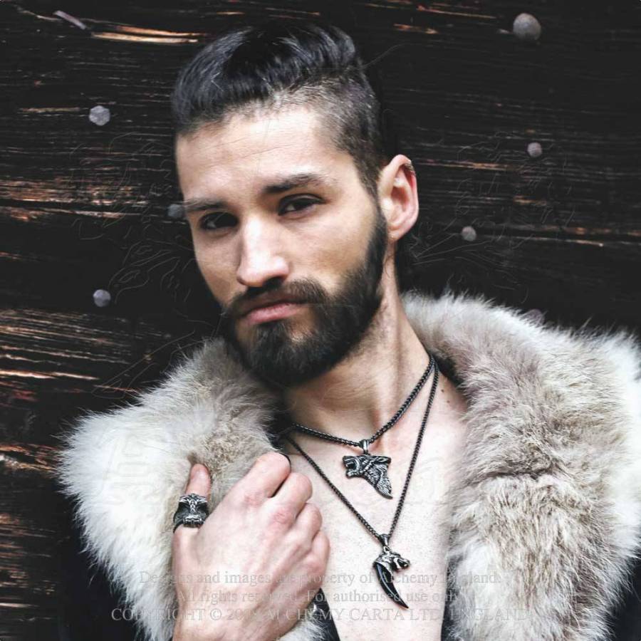 photo n°4 : Pendentif ALCHEMY GOTHIC 'dark wolf'