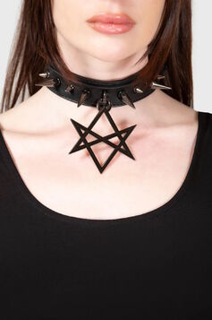 Collier clouté KILLSTAR 'darkstar'