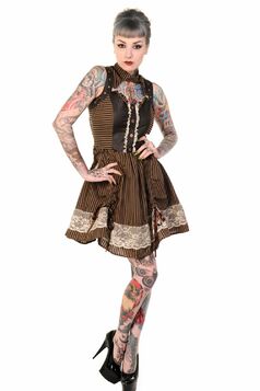 Robe steampunk BANNED 'storma'