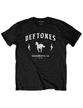 T-shirt officiel DEFTONES 'Sacramento Horse'