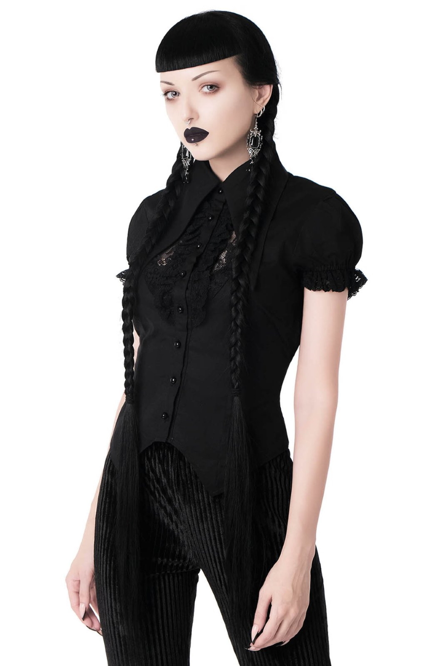 photo n°2 : Chemisier vampire KILLSTAR 'devil's claw'