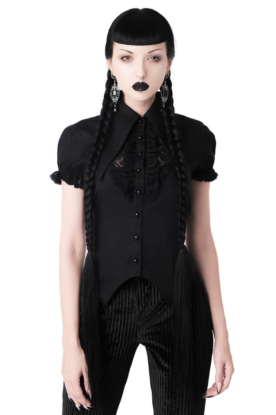 Chemisier vampire KILLSTAR 'devil's claw'