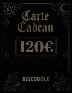 Carte cadeau DISCOBOLE de 120€