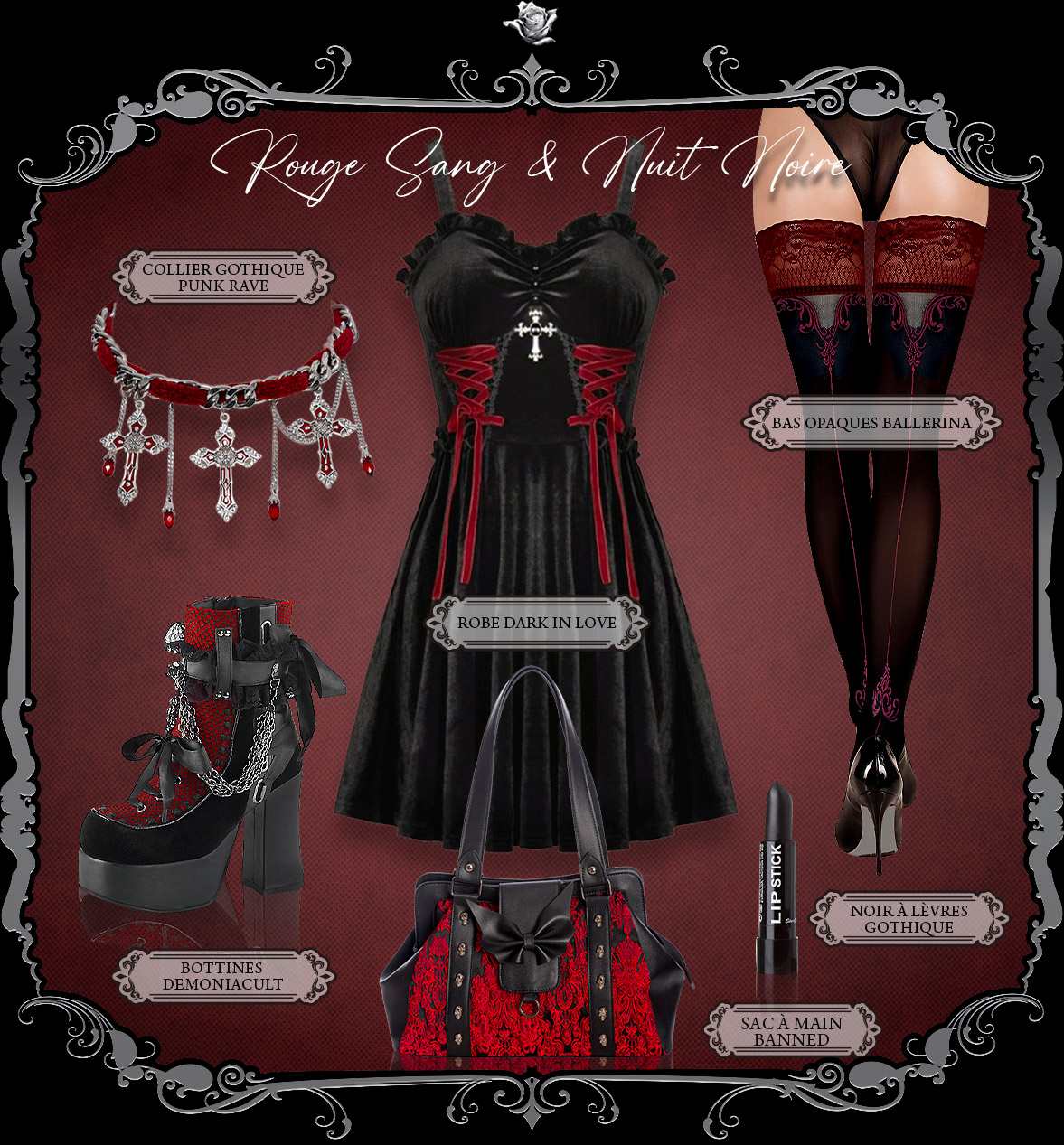 Inspiration Rouge Sang & Nuit Noire