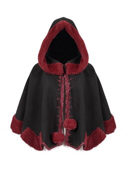 Cape lolita DEVIL FASHION 'Heidi black'