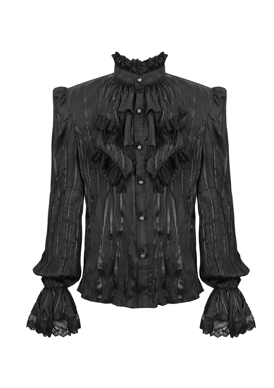 photo n°4 : Chemise gothique à jabot DEVIL FASHION