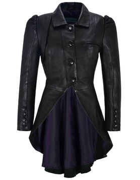 Veste Gothique Femme Queue-de-Pie 'Dark Swan' - Discobole