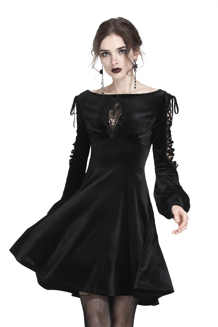 photo n°2 : Robe velours DARK IN LOVE 'sirenia'