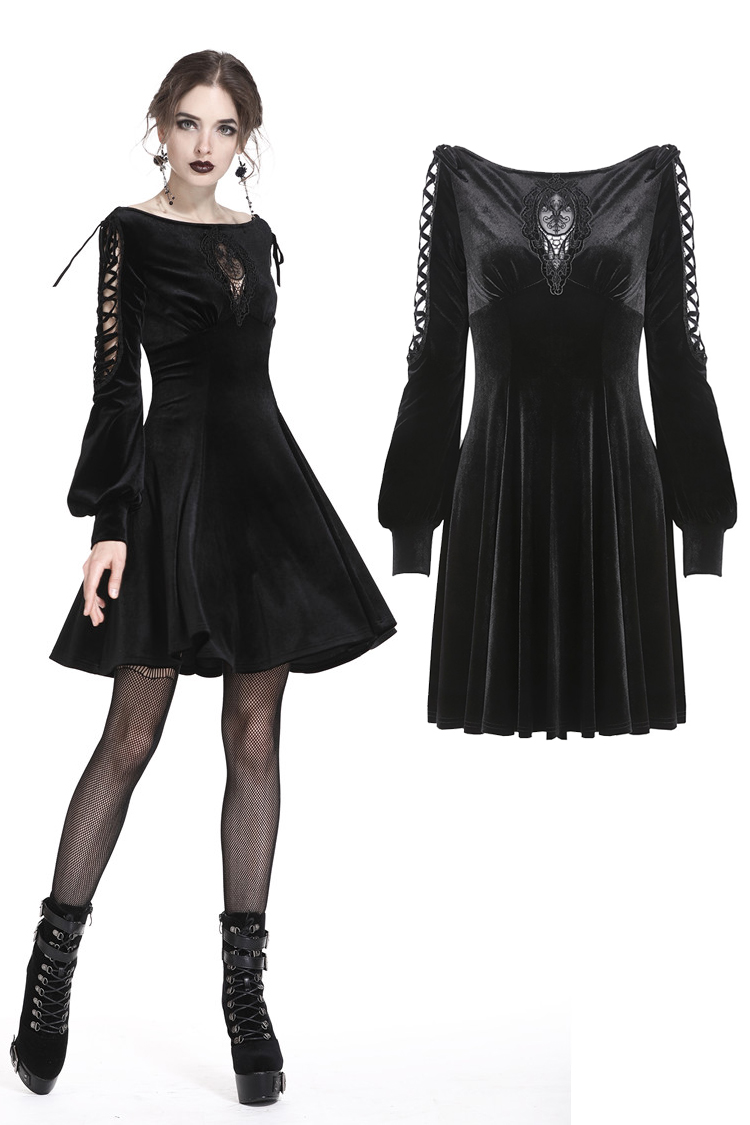 Robe velours DARK IN LOVE 'sirenia'