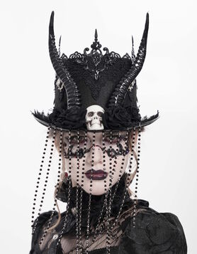 Chapeau EVA LADY 'Couronne du Néant'
