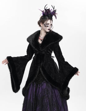 Manteau EVA LADY 'Chimère Noire'
