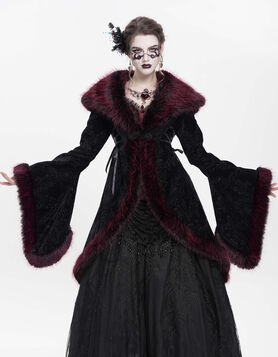 Manteau EVA LADY 'Chimère Pourpre'