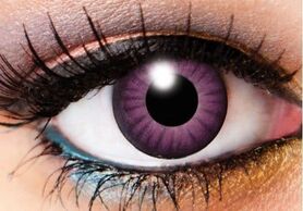 Lentilles gothiques 90 jours INNOVISION 'electro purple'