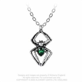 Collier ALCHEMY GOTHIC 'Emerald Venom'