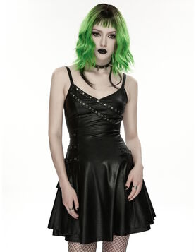 Robe Punk Goth Black Riot - Punk Rave
