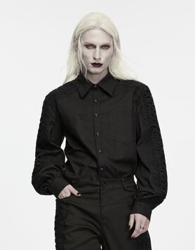Chemise gothique homme Punk Rave - Black Reliquary