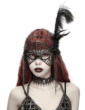 Masque Gothique Spider Veil - Punk Rave
