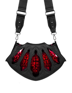 Sac gothique &agrave; bandouli&egrave;re -Bloodveil - Restyle