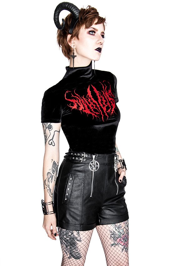 photo n°4 : Short RESTYLE en simili cuir