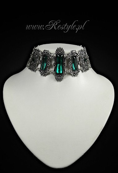 photo n°3 : Collier gothique victorien RESTYLE vert