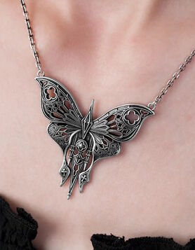 Collier gothique Sanctuary Moth - Restyle