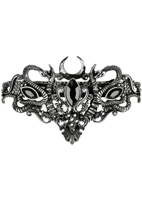 Barrette à cheveux RESTYLE 'snake argent'