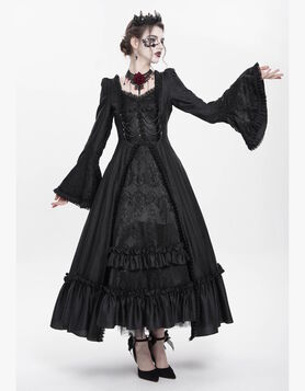Robe gothique EVA LADY 'Éva Blackthorn'