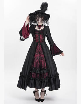 Robe gothique EVA LADY 'Éva Sanglot'