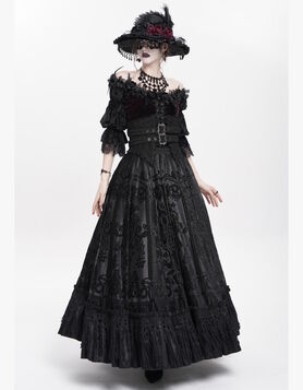 Jupe longue EVA LADY 'Sépulture Royale'