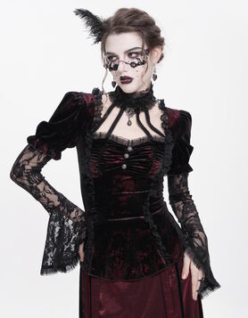 Haut gothique EVA LADY 'Majesté Nocturne'