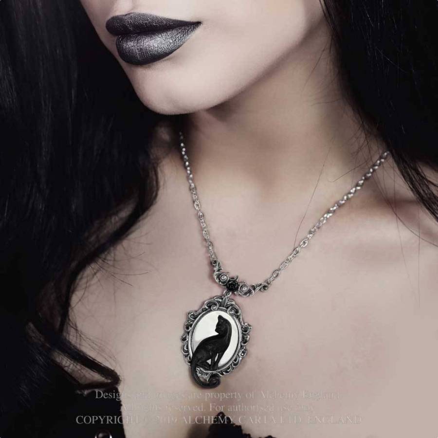photo n°3 : Pendentif ALCHEMY GOTHIC 'feline felicity '