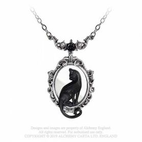 Pendentif ALCHEMY GOTHIC 'feline felicity '