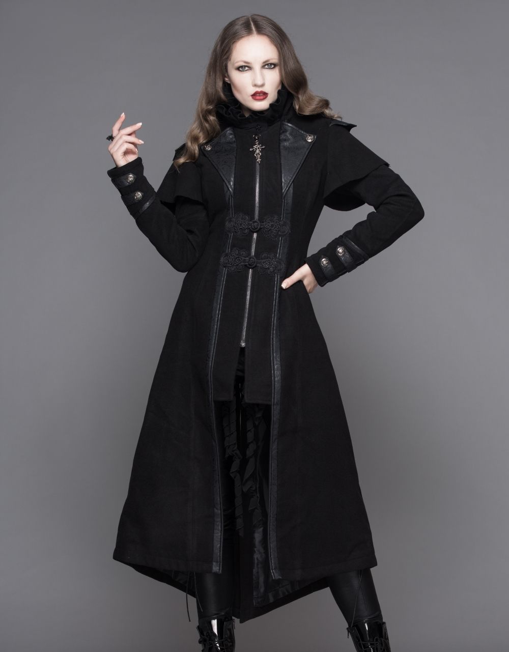 manteau femme gothique