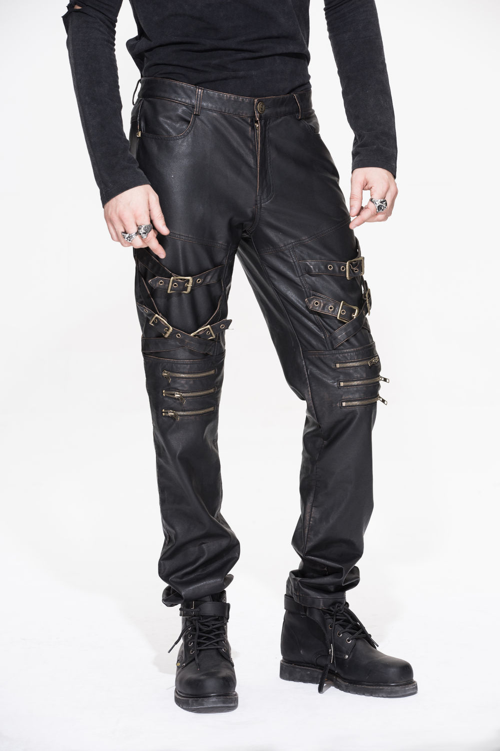 photo n°3 : Pantalon steampunk homme DEVIL FASHION