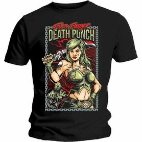 T-shirt officiel FIVE FINGER DEATH PUNCH 'Assassin'