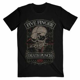 T-shirt officiel FIVE FINGER DEATH PUNCH 'wicked'