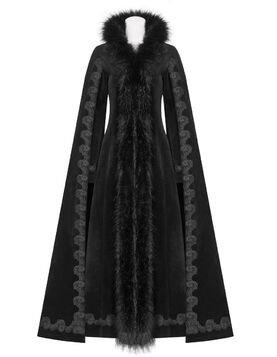 Long Manteau gothique Punk Rave 'Goth Queen'
