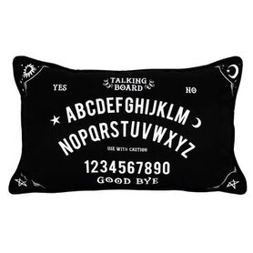 Coussin Ouija Rectangulaire Noir & Blanc