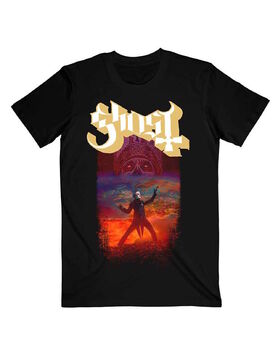 T-shirt Officiel Ghost 'Papa Emeritus & Skull'