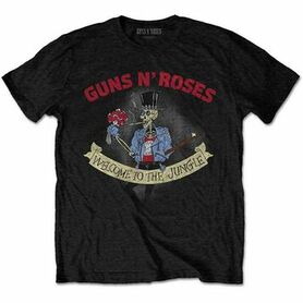 T-shirt officiel GUNS N' ROSES 'Skeleton Vintage'