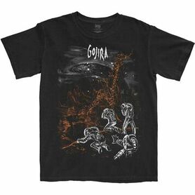 T-shirt officiel GOJIRA 'Eiffel Falls'