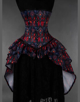 Corset à traîne 'Cathedral'