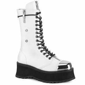 Bottines blanches DEMONIACULT 'gravedigger'