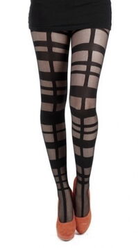 Collants gothiques opaques