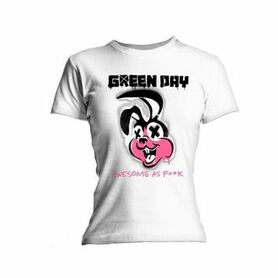 T-shirt officiel femme GREEN DAY 'road kill'