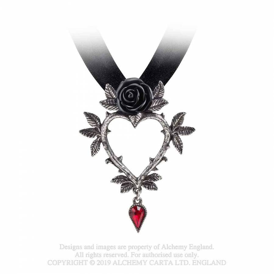 Pendentif ALCHEMY GOTHIC 'guirlande d'amour'