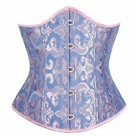 Serre-taille gothique bleu et rose