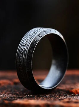 Bague anneau viking