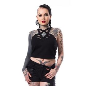 Top gothique HEARTLESS 'hanan'