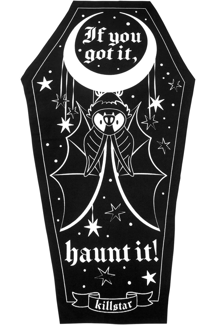 Serviette de bain KILLSTAR 'haunt coffin'